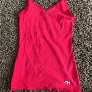 Gilly Hicks Red Lace Tank